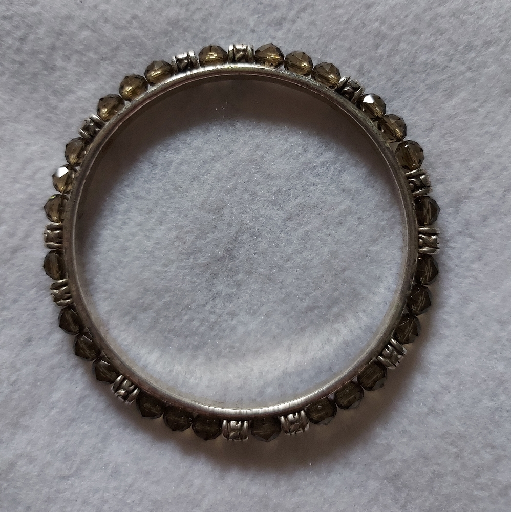 Beaded bangle bracelet - Picture 2 of 4